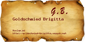 Goldschmied Brigitta névjegykártya